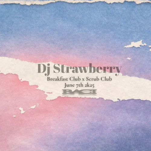 Cover artwork for Scrub Club — DJ Strawberry