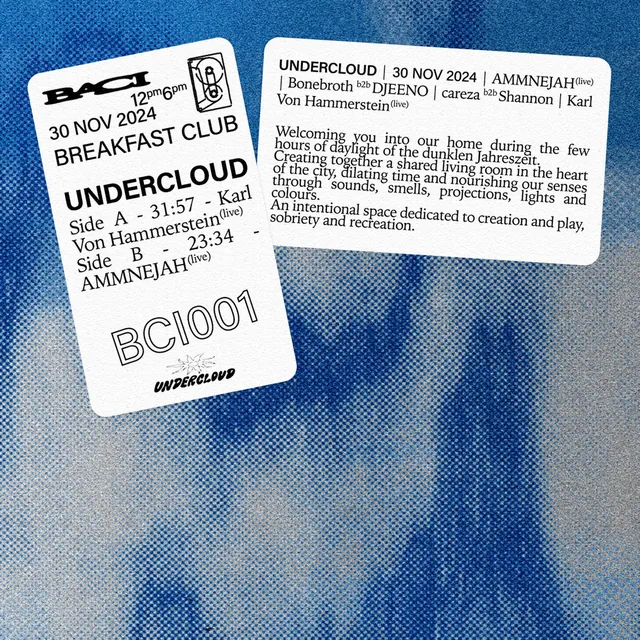 Cover artwork for Breakfast Club × Undercloud — Live at GIRI