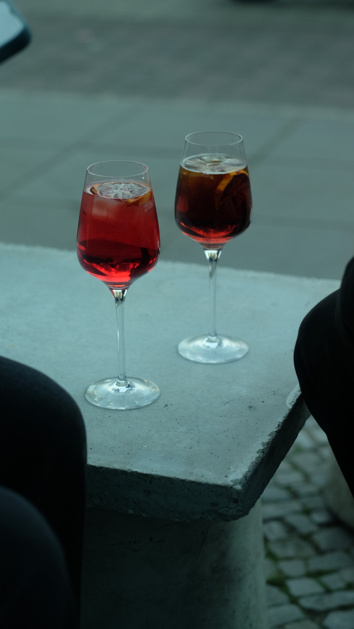 Daytime drink detail