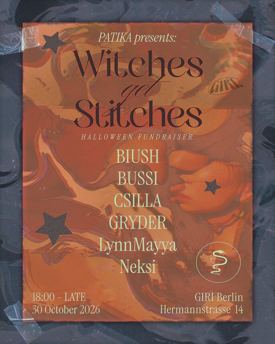 Artwork for PATIKA presents: Witches get stitches x GIRI